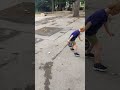 Dark Horizon - Moonshine Echos ( my kids 1st try in table tennis) 😁