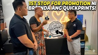 1st stop sa quick prints na prinomote ni @BrendaMageOfficial @argieltv6003@ReaFeelingera@SimplyAmory