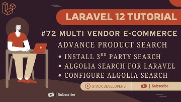 Laravel 12 Tutorial #72 | Algolia Laravel | Algolia Search for Laravel | Configure Algolia Search