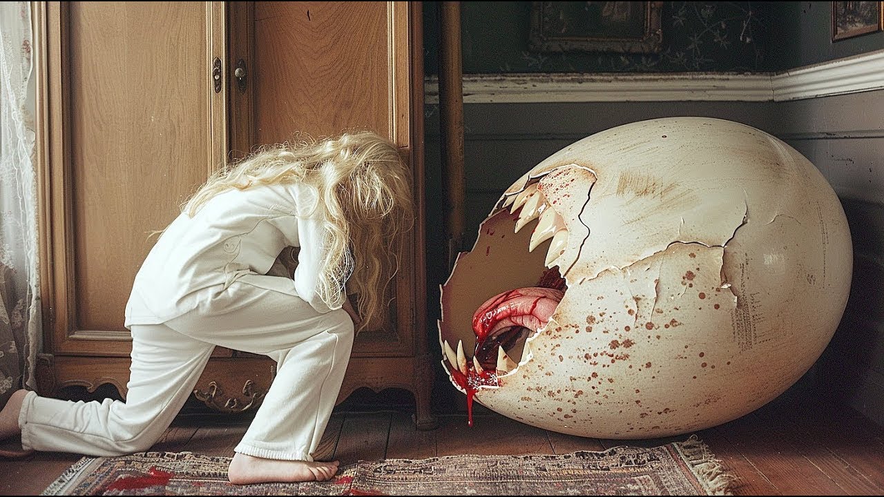 Молодая девушка заводит гигантское яйцо, из которого постоянно вырастает чудовищный питомец, и пр...