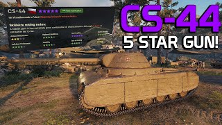 CS-44: 5 Star gun, Epic vehicle!  | World of Tanks