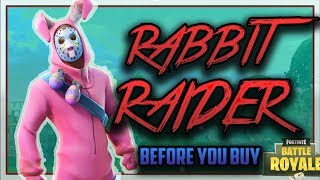 Rabbit Raider Skin Gampeplay In Fortnite Battle Royale