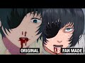 Mappa vs fan animation  chainsaw man animation comparison