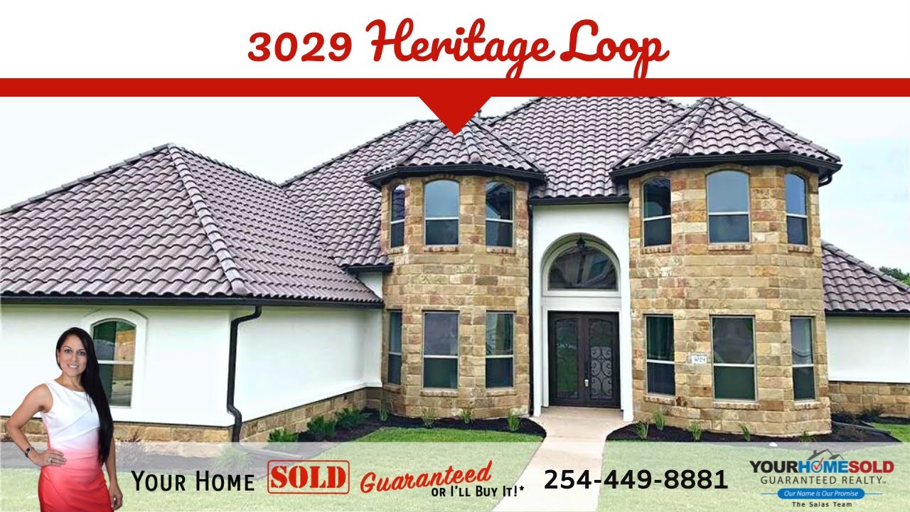 3029 Heritage Loop, Nolanville, Texas 76559 - Your Home Sold Guaranteed Realty 254.449.8881