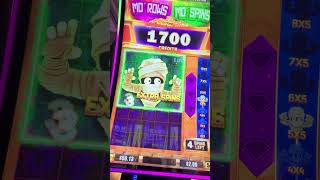 I Hit Double Bonus On Mo Mo Mo Mummy Slot Machine