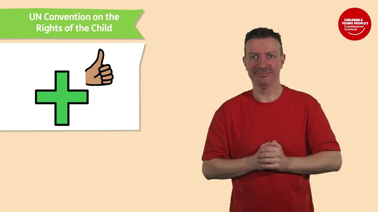 UNCRC Symbols Resource British Sign Language