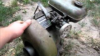 Reo Engine Model 552 A  (Running )