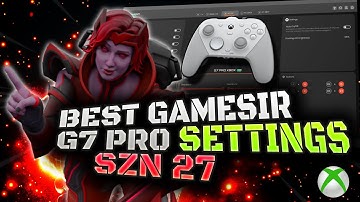 GameSir G7 Pro - INSANE Settings for SZN 27 Apex