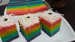 RESEP BOLU KUKUS RAINBOW LEMBUT - Durasi: 16.29. 