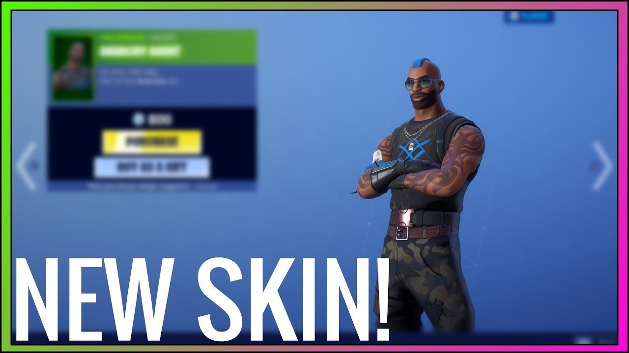 INSANE *NEW* ANARCHY AGENT SKIN! (Season 9) Fortnite Item Shop NOW ...