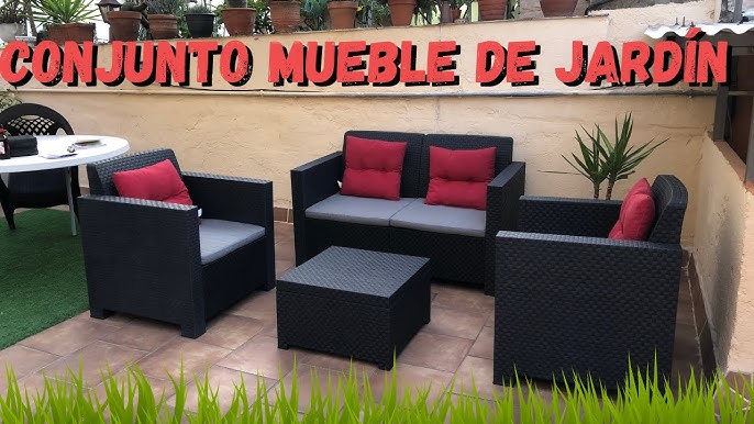 Set mobiliario de jardín