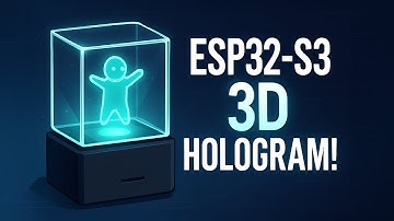 ESP32-S3 3D Prism Display – Real-Time Hologram Illusion with Just a Tiny Screen