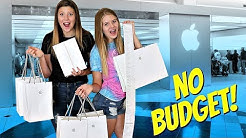No Budget at the APPLE STORE with MOM's CREDIT CARD!
