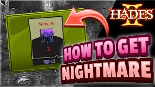 Hades 2 HOW TO GET NIGHTMARE EASY (N.Mare Material) - Hades 2 Fear System Explained