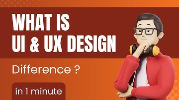 What is UI UX Design in simple words, Difference between them in 1 minute.