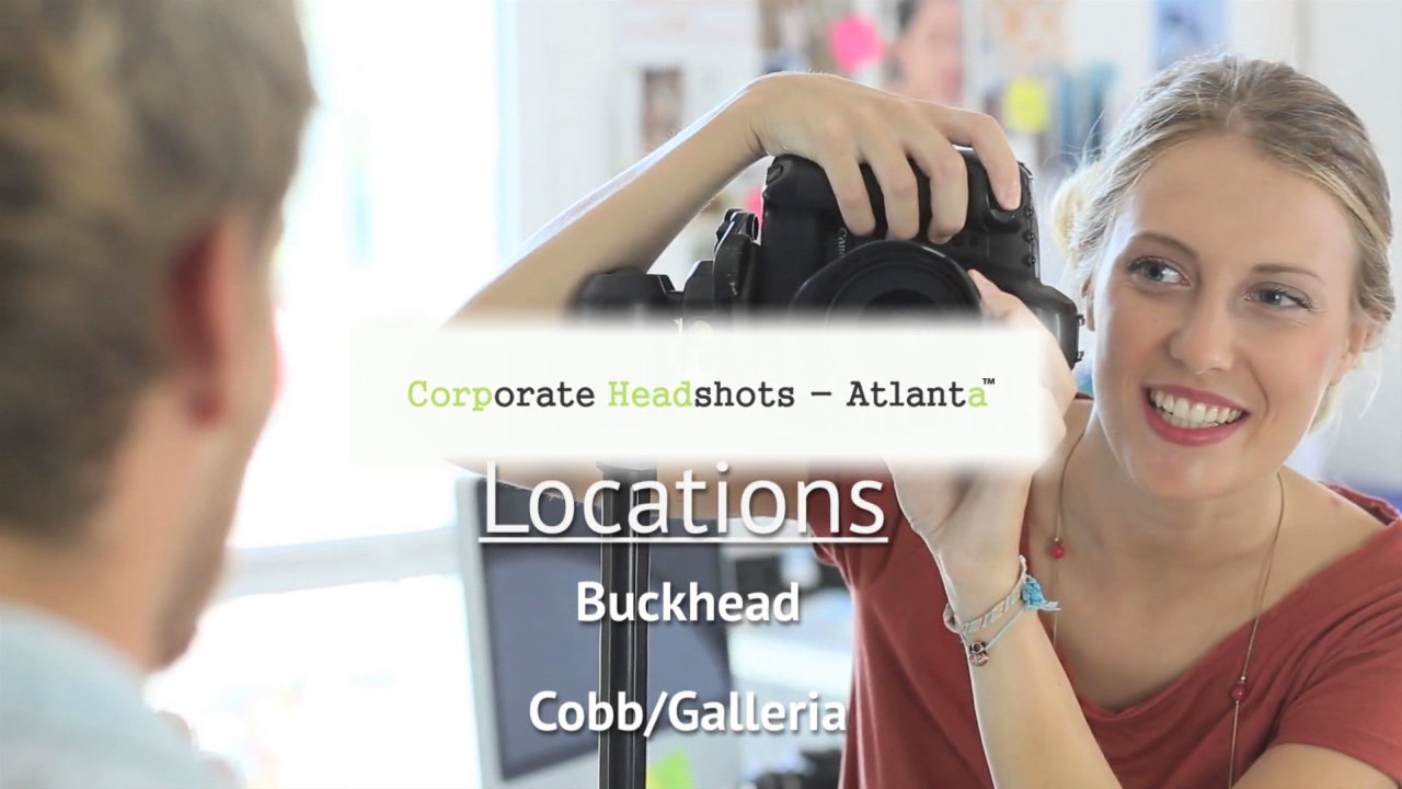 Corporate Headshots Atlanta - $99.95 - Four Locations