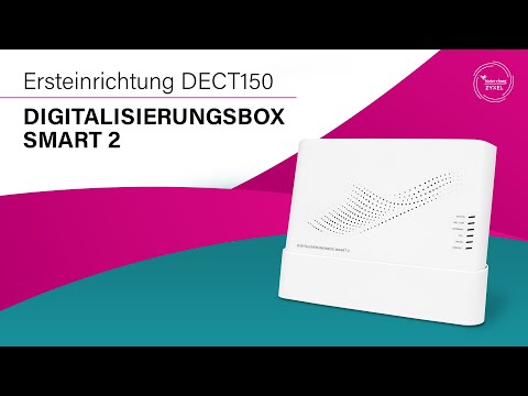 Telekom: Digitalisierungsbox Smart 2 - Ersteinrichtung DECT150