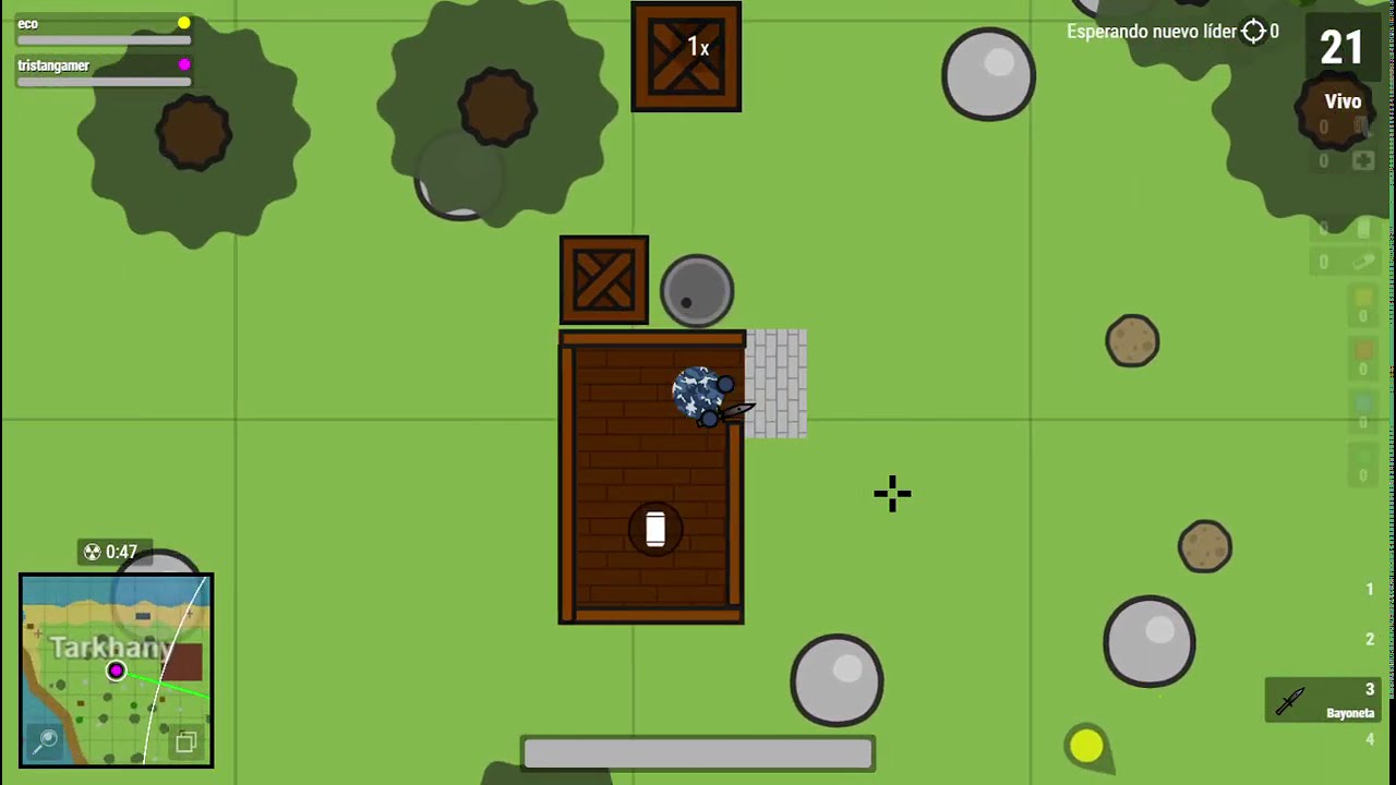 Survi surviv .io 2d battle royale game un juego de los mejores que e probado ...