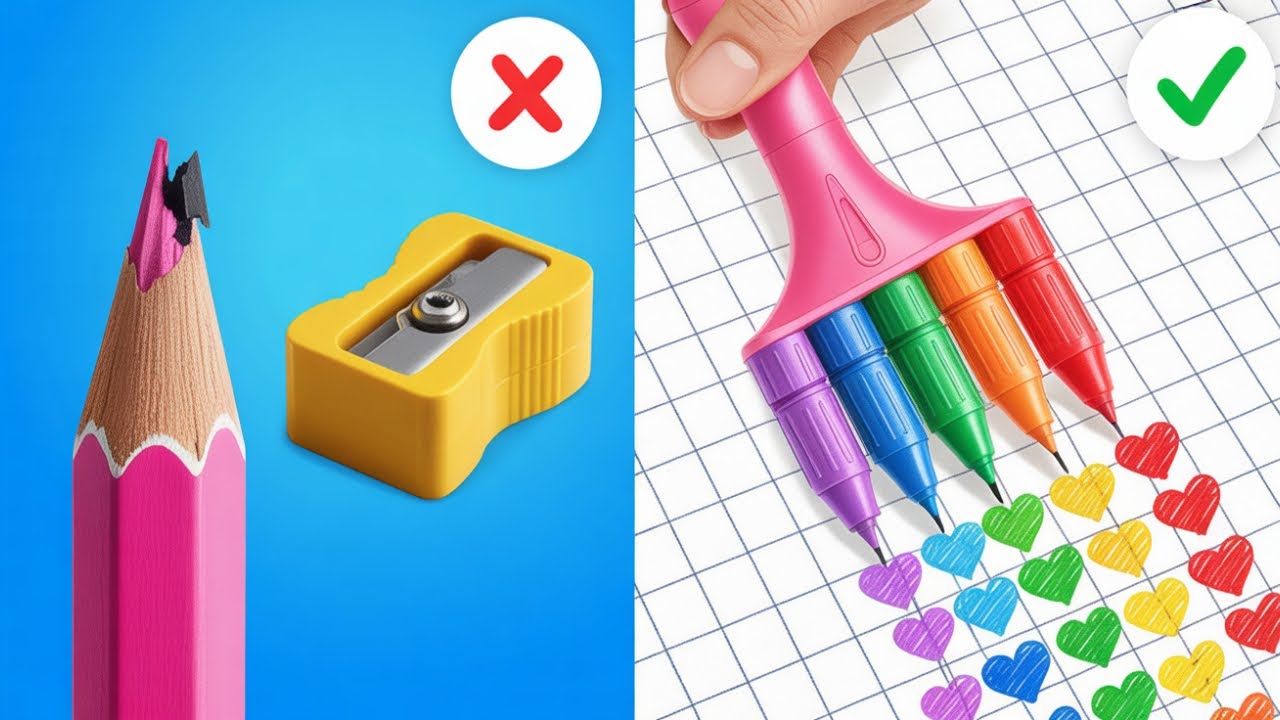 ART & PAINTING HACKS 🎨 DIY Art Ideas by 123 GO! Trends - YouTube