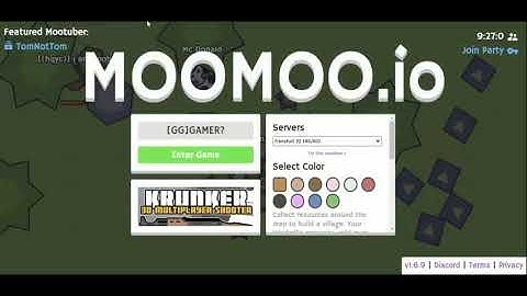MooMoo.io Reverse Lag insta and 1v1|| [GG]GAMER
