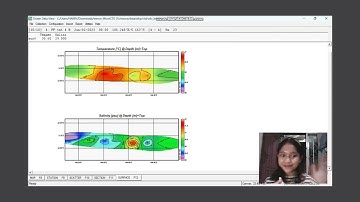 Olah data Field Trip praktikum lapang Oseanografi || Ocean Data View