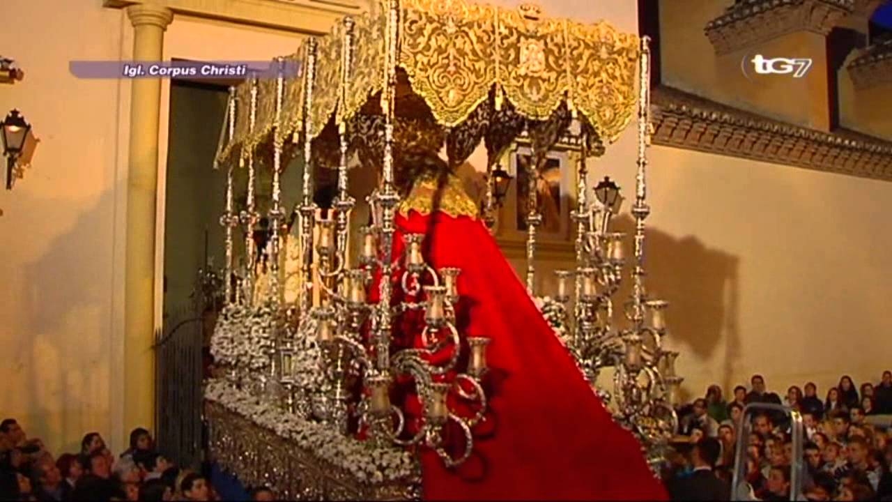 Regreso Virgen de la Luz. Lunes Santo de 2012 Granada