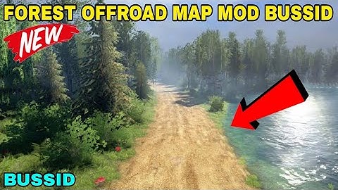 new forest road map mod for bussid | mod map bussid | mapas para bus simulator indonesia.