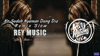 Dj Ko Sudah Nyaman Deng Dia - Remix Slow Tiktok Populer Terbaru