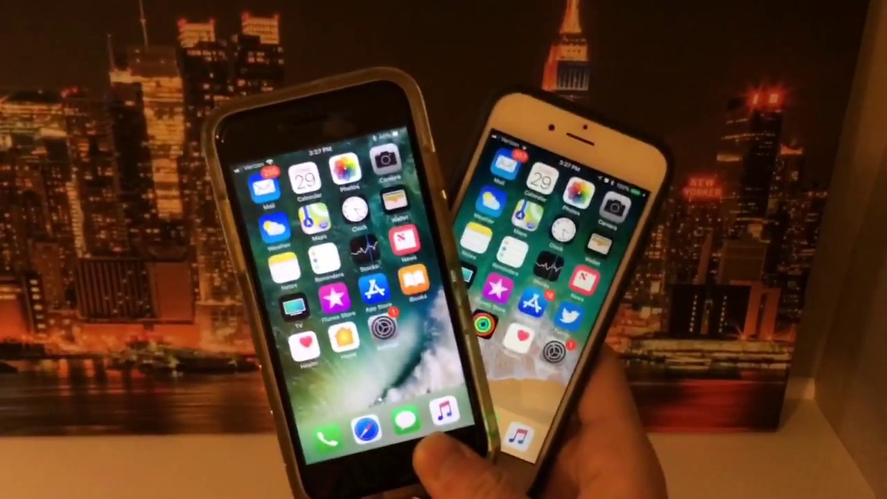 iPhone 6 (good battery iOS 11.2.1) vs iPhone 6s (bad battery iOS 11.2.1