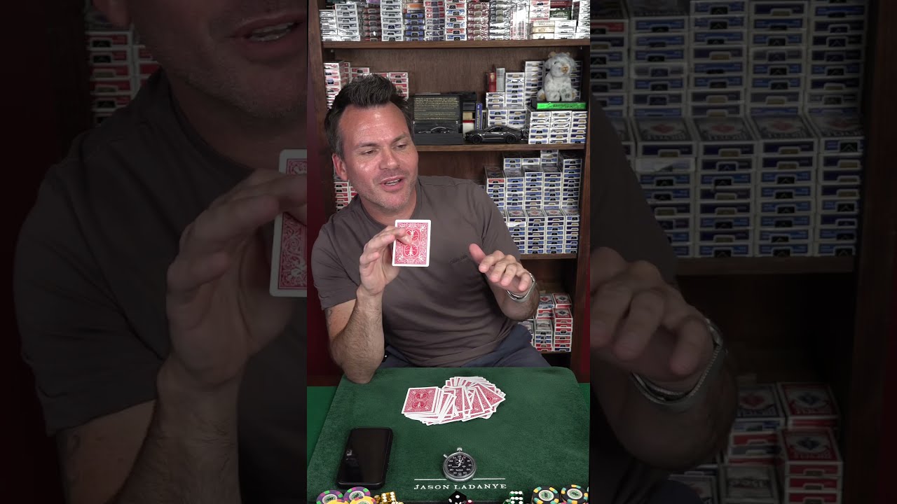 Again Ladanye Proves He S The Best In World At Card Tricks 