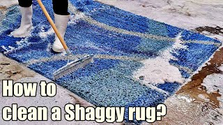 How to clean a Shaggy rug? | how to clean carpet