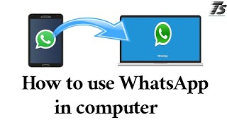 How to use whatsapp in pc in telugu||Whatsapp in computer||Technical Srikanth||