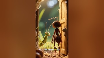 Ant and lazy grasshopper story #hardwork #trendingreels #shortvideo #film #likeandsubscribe #reels