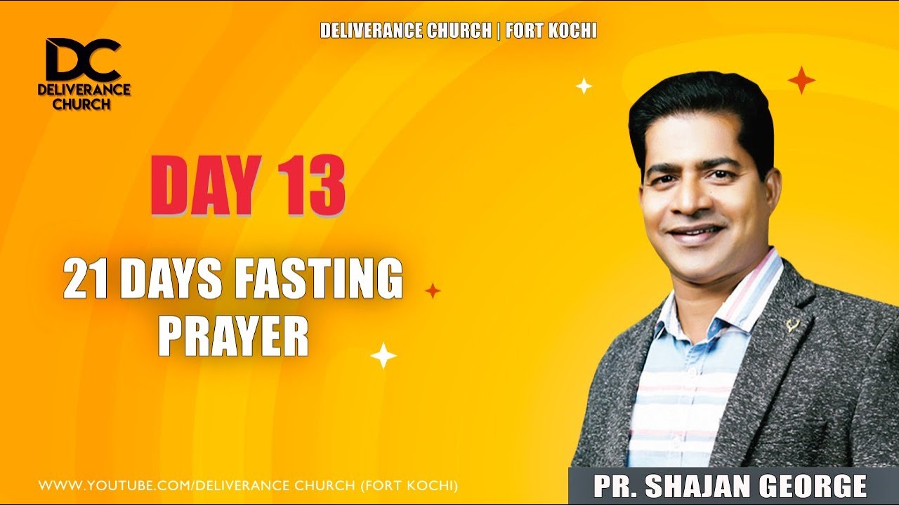 PR. SHAJAN GEORGE MINISTERING | DAY 13 | DELIVERANCE CHURCH - FORT KOCHI | 15 OCT 2022