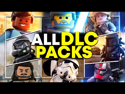 ALL DLC Character Packs In LEGO Star Wars: The Skywalker Saga