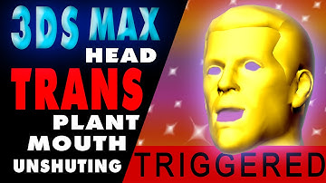3Ds Max GTA SA - Head attach, mouth/brows rigging | CZ tutorial