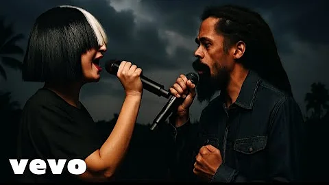 Sia ft Damian Marley - Echoes Of Forever | Official AI Music Video
