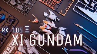 HG XI Gundam RX-105 | Mobile Suit Gundam Hathaway | ASMR Speed Build