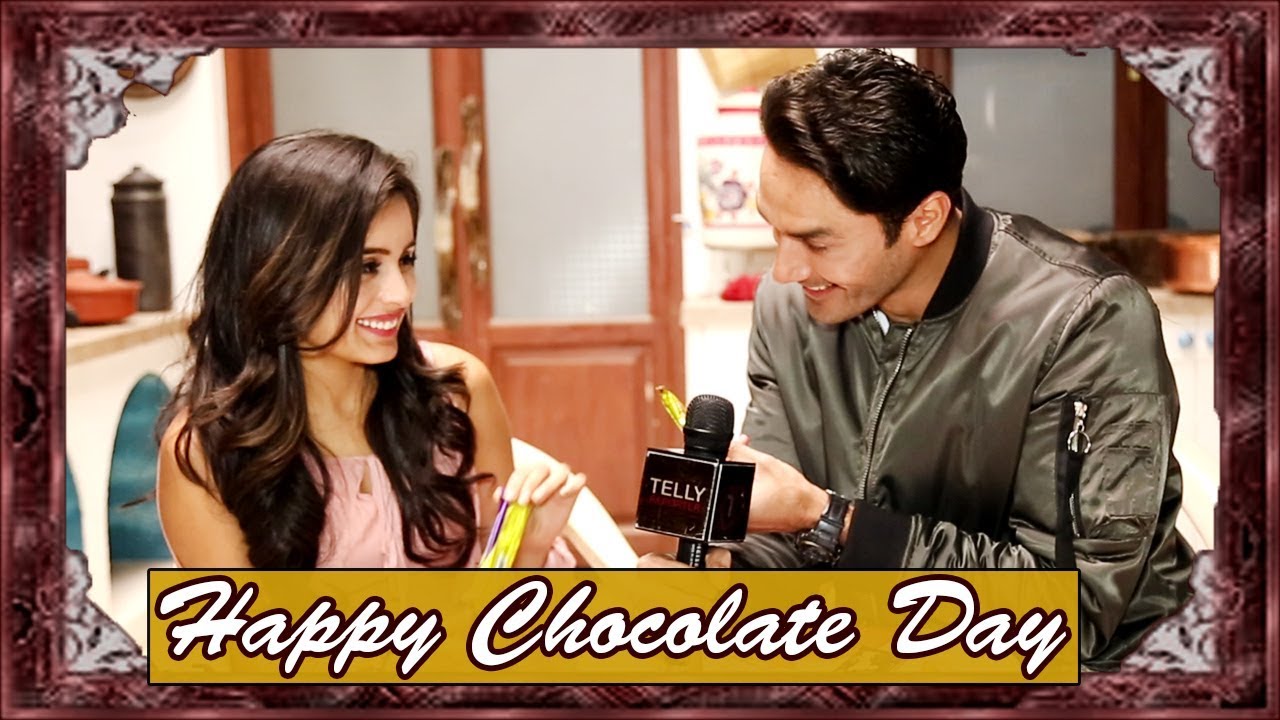 Kanak & Umashakar Celebrate CHOCOLATE DAY 2018 | Valentine's Week Special With Telly Reporter