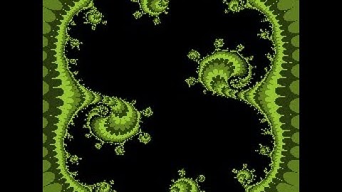 Marek Dragon #4bit #fractal #render with #my 100% #pure #python #graphics #library