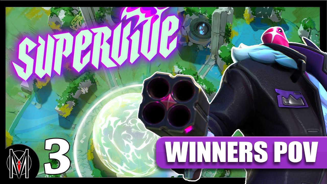 SUPERVIVE First Alpha Tournament! WINNERS POV Game 3