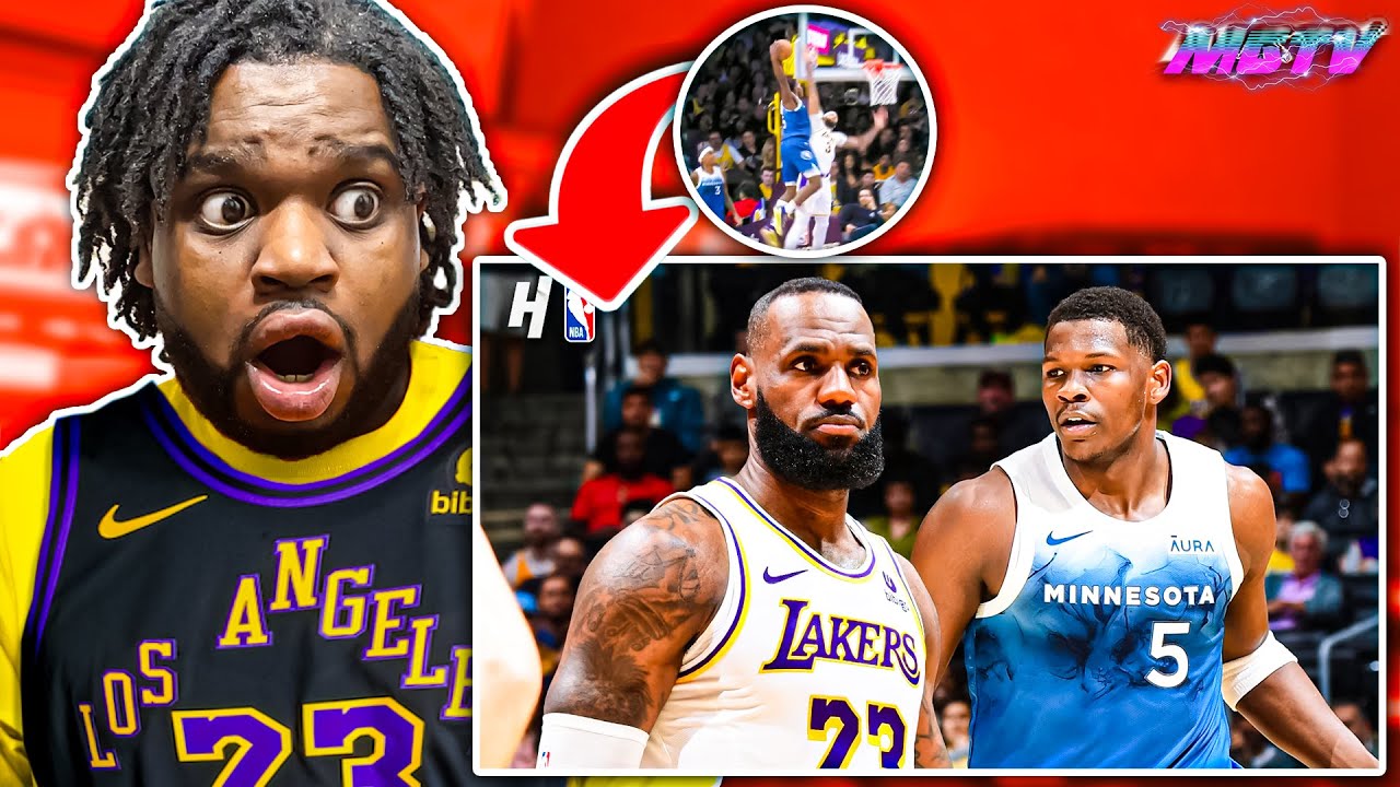 Lakers Fan Reacts To TIMBERWOLVES at LAKERS | FULL GAME HIGHLIGHTS ...