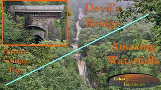 Devil's Bridge and incredible Waterfalls, near Aberystwyth Wales