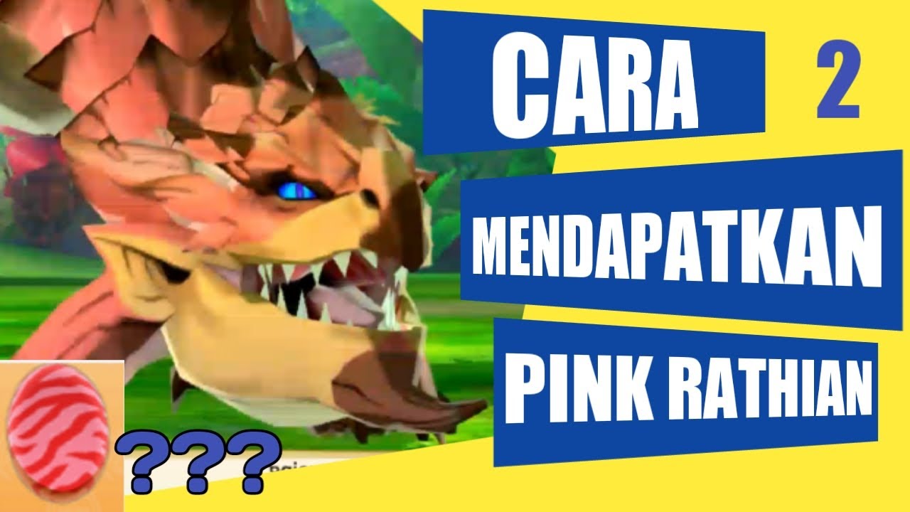 HOW TO GET PINK RATHIAN! CARA UNTUK MENDAPATKAN PINK RATHIAN DI MONSTER