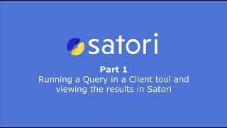 Satori Test Drive Part 1