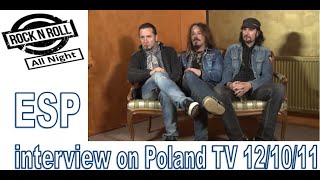 Famous ESP :  on Poland TV 12/10/11. An interview with Eric Singer, John Corabi and Bruce Kulick. Net Worth