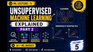 Unsupervised Machine Learning Explained (Part 2) | ML Lecture 5