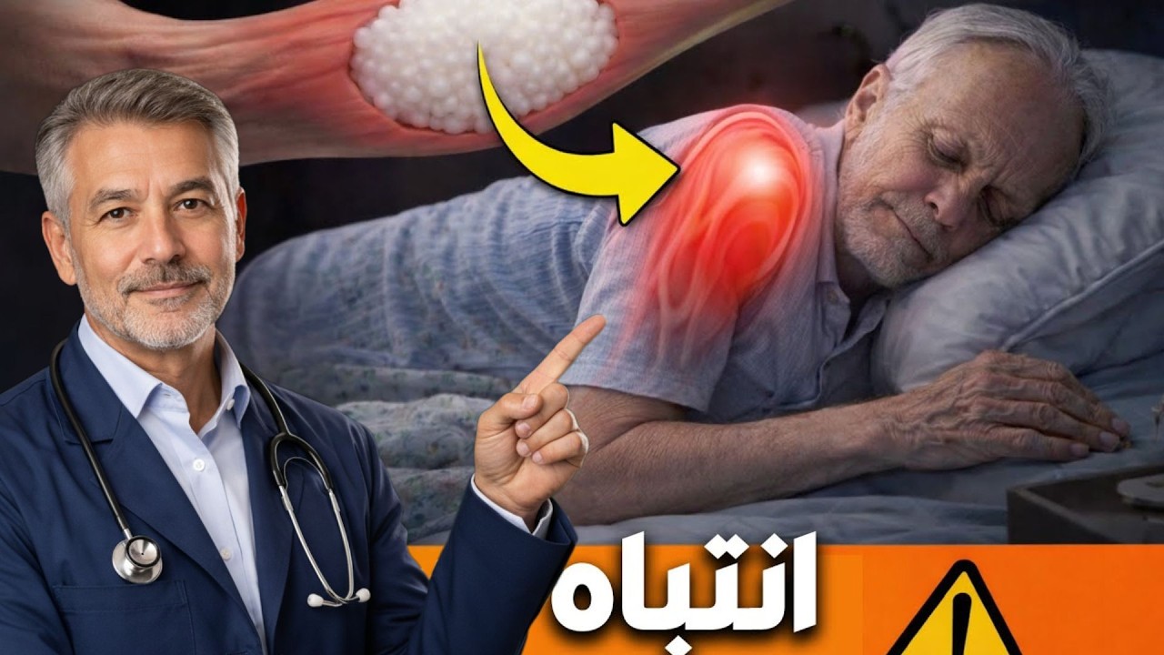 ❌ ألم الكتف ليلًا… تحذير خطير، لا تتجاهله قبل فوات الأوان