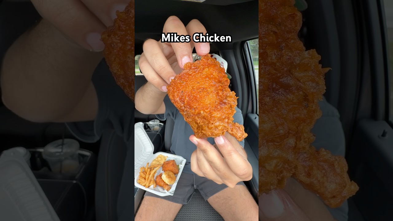 Finally got to try Mike’s Chicken in Dallas, Texas!!!