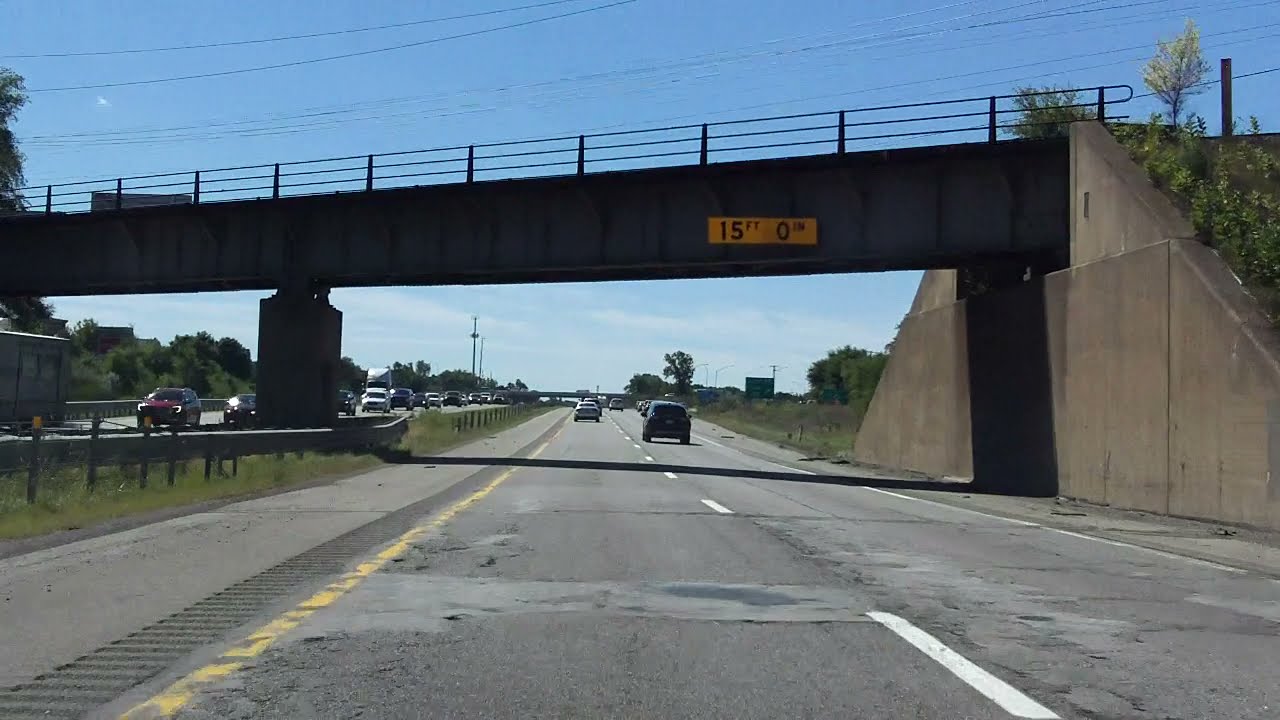 US 23 Michigan (Exits 60 to 54) southbound YouTube